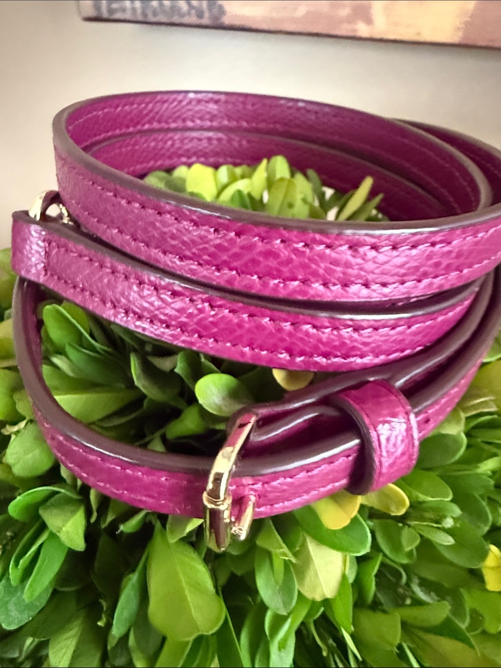 COACH F36624 🩷MAGENTA🩷 CROSSGRAIN LEATHER MINI BENNETT SATCHEL BAG - Picture 6 of 17